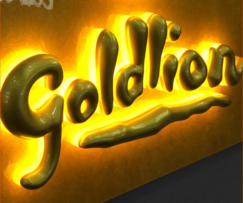 Mall Stores Stainless Steel Led Backlit Signs Letters 307
